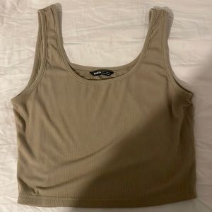 green shein crop top:  size: medium